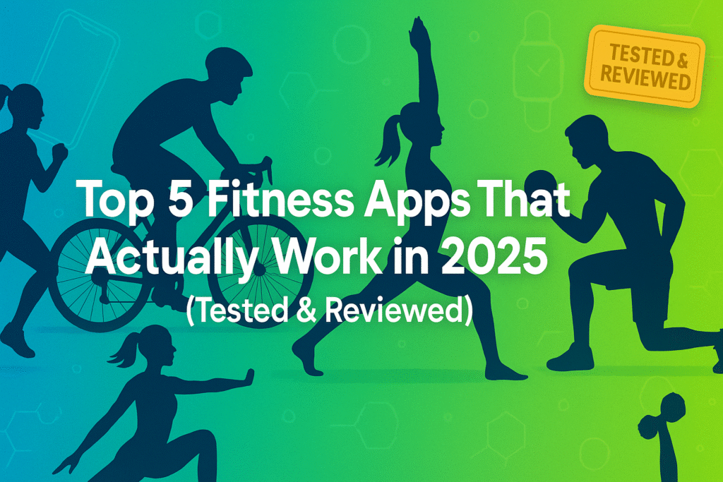 Top 5 Fitness Apps That Actually Work in 2025 (Tested & Reviewed)