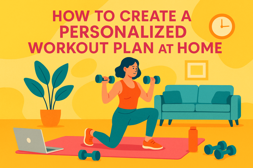 How to Create a Personalized Workout Plan at Home