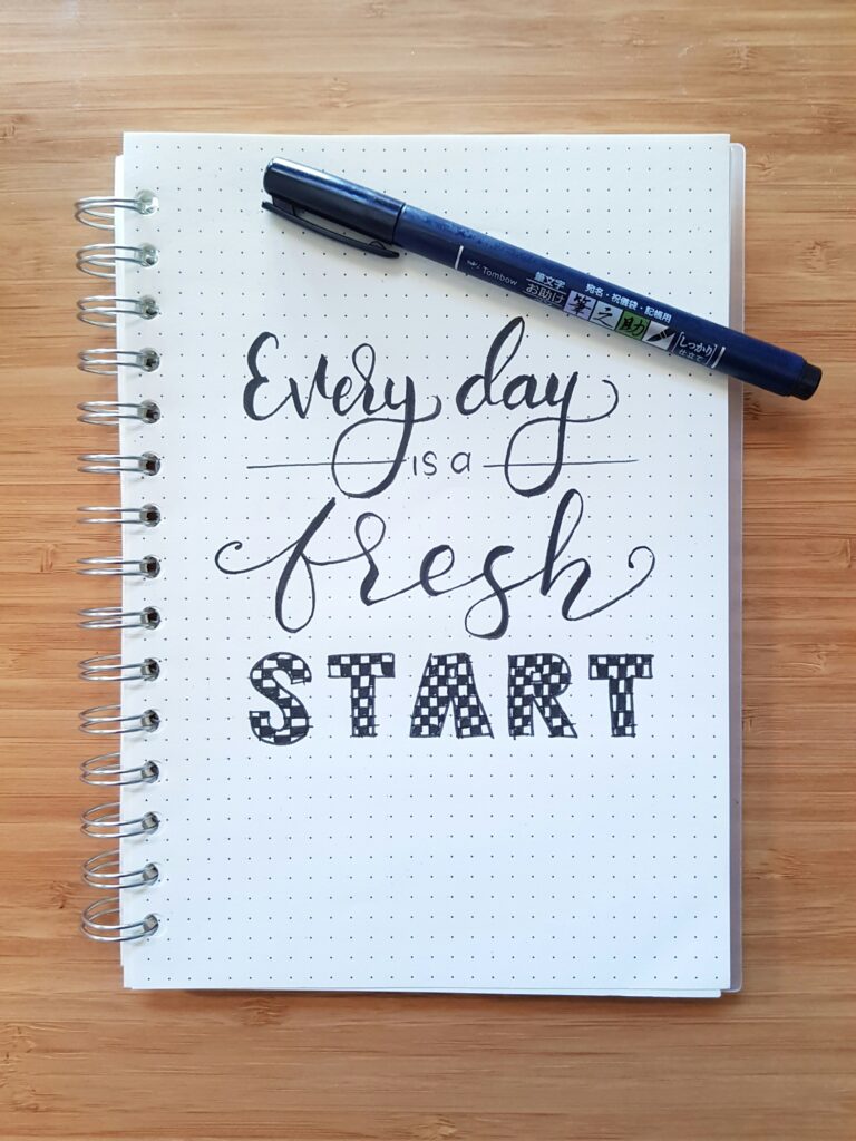 Start small and schedule it