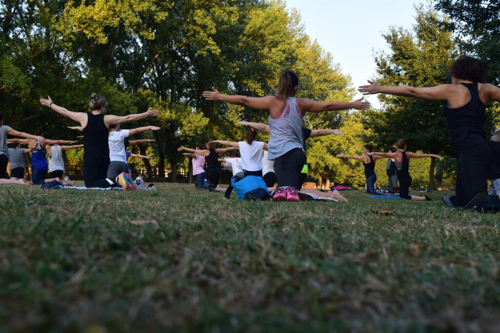 Take part in local wellness groups